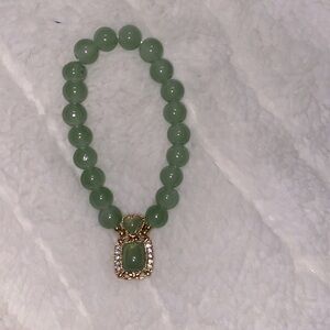 Mint Green Beaded Bracelet
